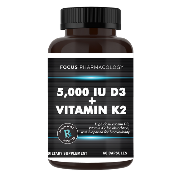 5,000 IU Vitamin D3 with Vitamin K2