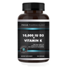 10,000 IU Vitamin D3 w/ Vitamin K2