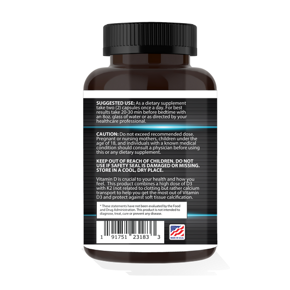 5,000 IU Vitamin D3 with Vitamin K2