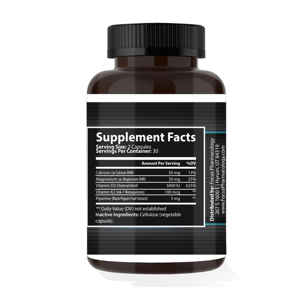 5,000 IU Vitamin D3 with Vitamin K2