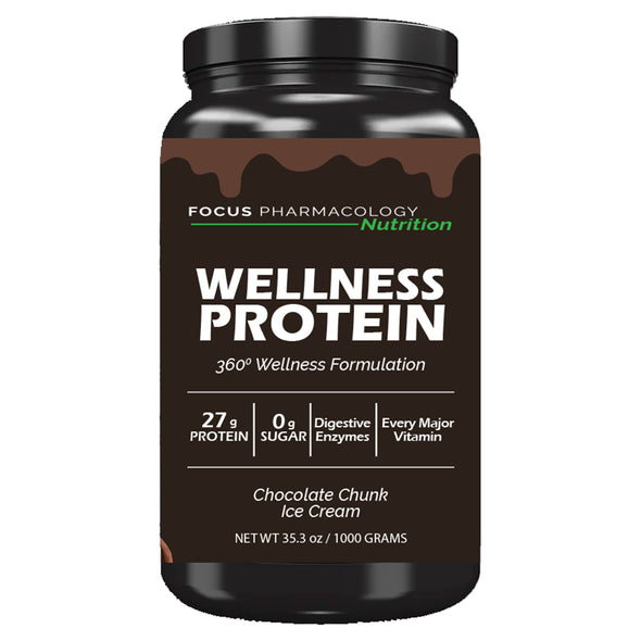 Focus Pharmacology Wellness 360 Whey Protein Isolate + Collagen