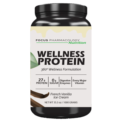 Focus Pharmacology Wellness 360 Whey Protein Isolate + Collagen