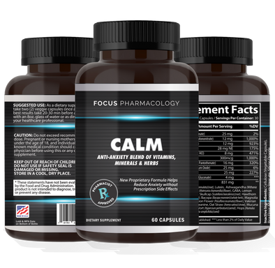 CALM: A CBD Free Anxiety Formula